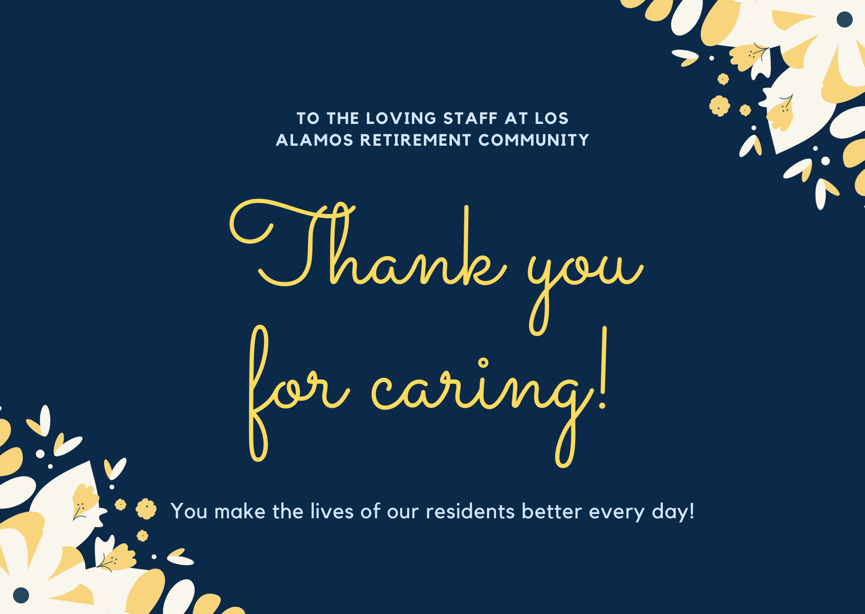 We Have A Great Staff!