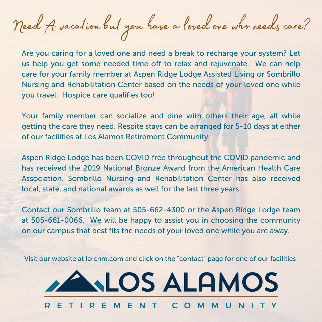 Need a Vacation But You Have a Loved One Who Needs Care?